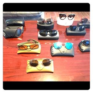 REAY BAN WAYFARERS and other LUXURY BRANDS